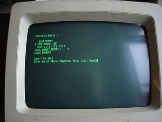 MINC-23 boot message