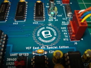 VCF Logo on 8085 SBC rev 3