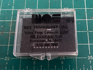 MOS plastic box with 6111A SRAMs