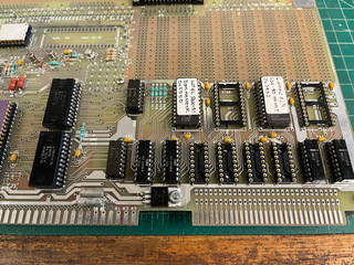 MOS 6111A SRAMs in the SDK-80