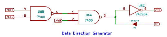 Data direction circuit