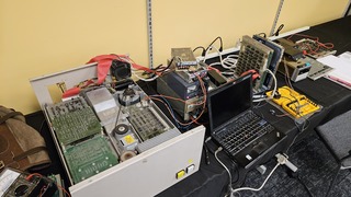 Equipment at System Source workshop