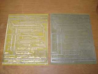 Original and reproduction 560Z boards