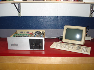 Completed System with VT220 Terminal