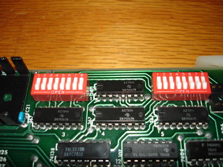CPU board switches