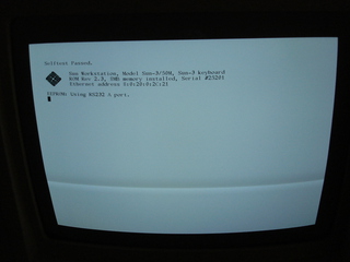 Screenshot of repaired Sun ECL monitor