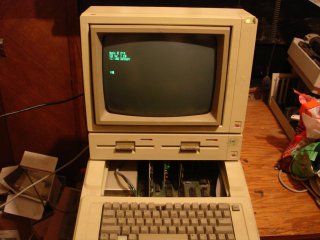 Apple IIe booting CP/M