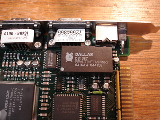 DS1387 on Multitech board