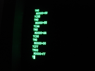F8 Kit Monitor on the VT220