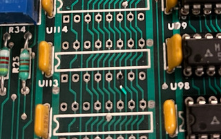 RAM area trace damage