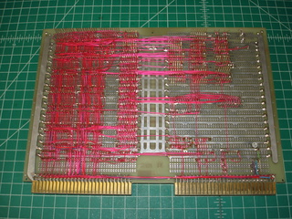 Z80 CPU board, back