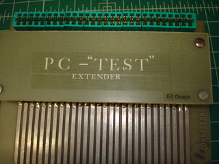 Text on extender board