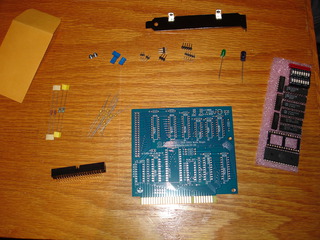 Parts kit with board