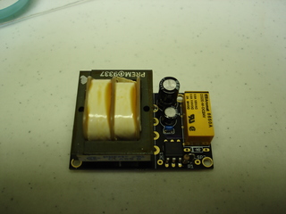 Assembled board, front
