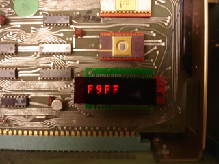RAM top address on PDSP-1881