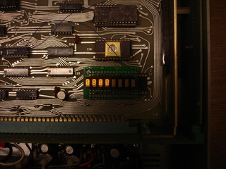 ROM top address on PDSP-1881