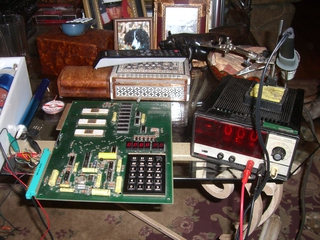 Checking the KIM-1 PSU with a Nixie DMM