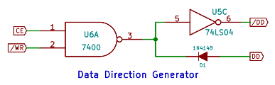 Data Direction circuit