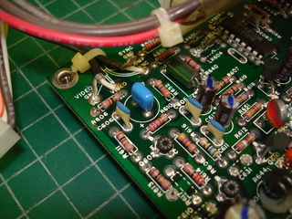 MLCC installed on interface board