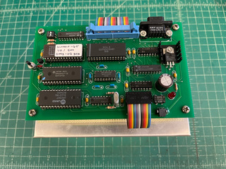 OMS-02 cabled to expansion board