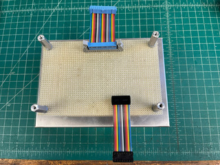 Expansion board with short jumpers