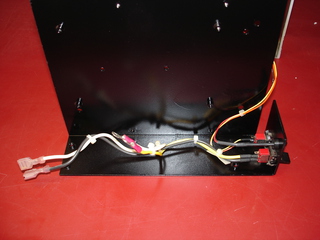 Front panel switches and LED reinstalled
