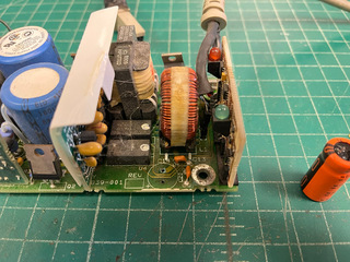 Capacitor damage in SLT/286 PSU