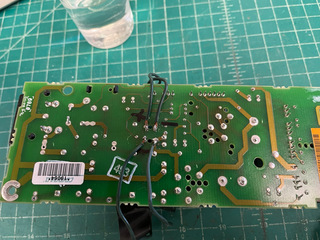 Rectifier repair on bottom side