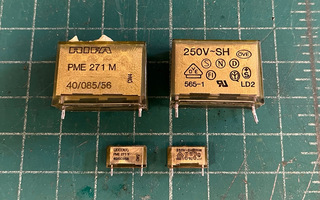RIFA capacitors removed from the supply